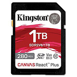 Карта памяти Kingston Canvas React Plus V60 SDR2V6, 1 Тб.