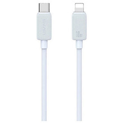 USB кабель Usams US-SJ692 Apple iPhone SE 2022 / iPhone 14 Pro Max / iPhone 14 Plus / iPhone 14 Pro / iPhone 14 / iPhone 13 Pro / iPhone 13 Mini / iPhone 13 / iPhone 13 Pro Max / iPhone 12 Mini / iPhone 12 Pro Max / iPhone 12 Pro, Lightning, 1.0 м., Білий