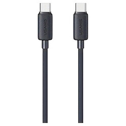 USB кабель Usams US-SJ696, Type-C, 2.0 м., Чорний