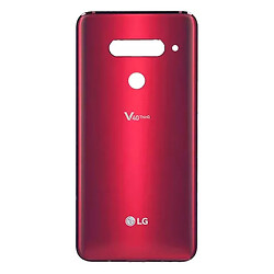 Задня кришка LG V405 ThinQ V40, High quality, Червоний