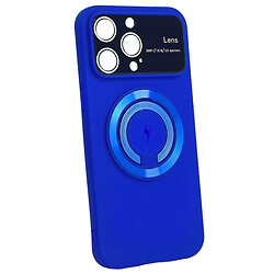 Чохол (накладка) Apple iPhone 13 Pro Max, HD Glass Film Lens Separate Camera, MagSafe, Синій