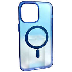 Чохол (накладка) Apple iPhone 11 Pro, MAGNETIC Clear Matte Color, MagSafe, Синій