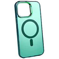 Чохол (накладка) Apple iPhone 13, MAGNETIC Matte Color, MagSafe, Зелений