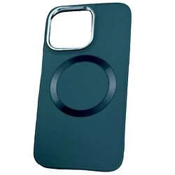 Чохол (накладка) Apple iPhone 15 Plus, Matte Colorful Metal Frame, Dark Grey, MagSafe, Сірий