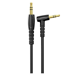 AUX кабель XO NB-R272, 3,5 мм., 1.0 м., Чорний