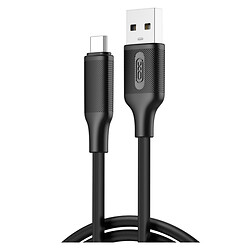 USB кабель XO NB265 Minimalist, Type-C, 1.0 м., Чорний