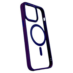 Чохол (накладка) Apple iPhone 13 / iPhone 13 Pro, ColorFul Cover Glossy, Dark Blue, MagSafe, Синій