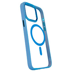 Чохол (накладка) Apple iPhone 14, ColorFul Cover Glossy, MagSafe, Блакитний