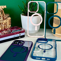 Чохол (накладка) Apple iPhone 15, ColorFul Cover Glossy, MagSafe, Синій - № 2