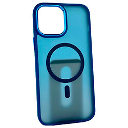Чохол (накладка) Apple iPhone 14, ColorFul Cover Matte, MagSafe, Синій