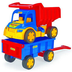 Вантажівка "Гігант" з іграшком візком