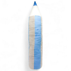 Іграшка-подушка мʼяка "Олівець", сіро-блакитний (76 см.)