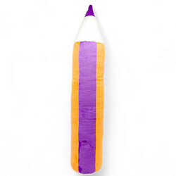 Игрушка-подушка мягкая "Олівець", фиолетово-оранжевый (76 см.)