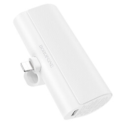 Портативна батарея (Power Bank) Borofone BJ35 Pocket iP, 5000 mAh, Білий