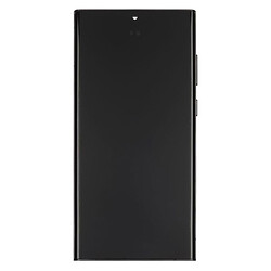 Дисплей (экран) Samsung S908 Galaxy S22 Ultra, High quality, С рамкой, С сенсорным стеклом, Фиолетовый