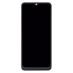 Дисплей (экран) ZTE Blade A54, Original (PRC), С сенсорным стеклом, С рамкой, Черный