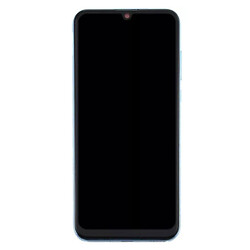 Дисплей (екран) Huawei P Smart S / Y8P, Original (PRC), З сенсорним склом, З рамкою, Синій