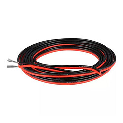 Проволока в силиконовой изоляции 2x20AWG, 0,50 мм², 1 м.