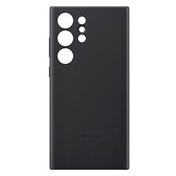 Чехол (накладка) Samsung S908 Galaxy S22 Ultra, Leather Case Color, Черный