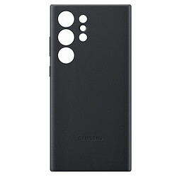 Чехол (накладка) Samsung S918 Galaxy S23 Ultra, Leather Case Color, Черный