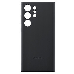 Чохол (накладка) Samsung Galaxy S24, Leather Case Color, Чорний