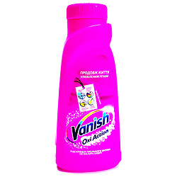 Засіб для виведення плям VANISH OXI PLUS PINK, 450 мл