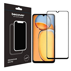 Захисне скло Xiaomi Poco C65 / Redmi 13C, BeCover, Чорний