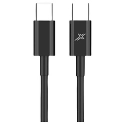 USB кабель Grand-X CC-03B, Type-C, 1.0 м., Чорний