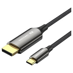 Адаптер Vention CRFBD, DisplayPort, Type-C, 0.5 м., Чорний