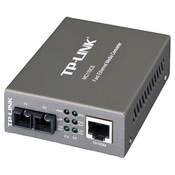 Медіаконвертер TP-Link MC110CS, Сірий