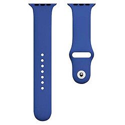 Ремінець Apple Watch 38 / Watch 40, Silicone WatchBand, Navy Blue, Синій