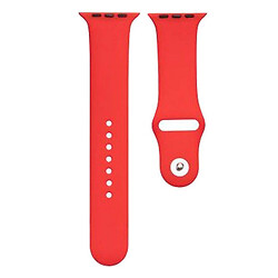 Ремінець Apple Watch 42 / Watch 44, Silicone WatchBand, China Red, Червоний