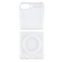 Чехол (накладка) Samsung F741 Galaxy Flip 6, Clear Case Original, MagSafe, Прозрачный