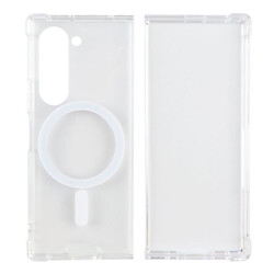 Чехол (накладка) Samsung F956 Galaxy Fold 6, Clear Case Original, MagSafe, Прозрачный