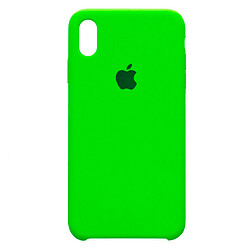 Чехол (накладка) Apple iPhone X / iPhone XS, Original Soft Case, Shiny Green, Зеленый