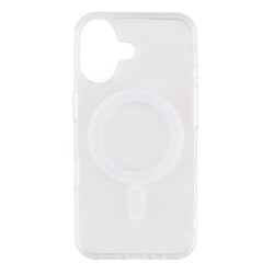 Чохол (накладка) Apple iPhone 16, Silicone Classic Case, MagSafe, Прозорий