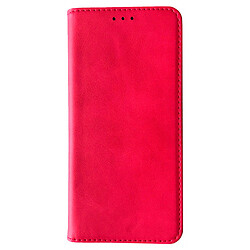 Чехол (книжка) Xiaomi Redmi 13, Leather Case Fold, Малиновый