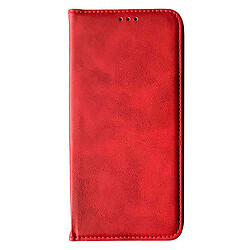 Чохол книжка) Xiaomi Redmi 13, Leather Case Fold, Червоний