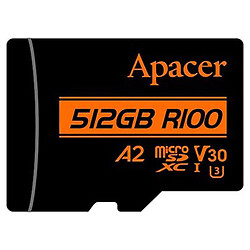 Карта памяти Apacer A2, 512 Гб.