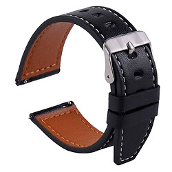 Ремінець універсальний, Leather Strap, Чорний