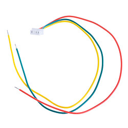 JST-4P на проводі 4 контакта 3 провода, 15см