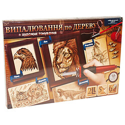 Набор для творчества "Выжигание по дереву" (укр), Danko Toys