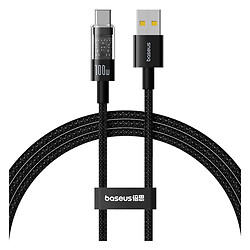 USB кабель Baseus P10373002111-00 Gem, Type-C, 1.0 м., Черный