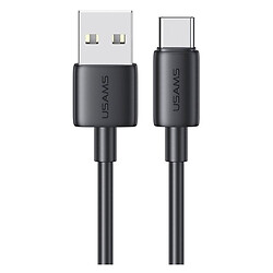 USB кабель USAMS US-SJ708 YD, Type-C, 1.0 м., Чорний