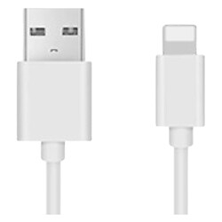 USB кабель USAMS US-SJ709 YD Apple iPhone SE 2022 / iPhone 14 Pro Max / iPhone 14 Plus / iPhone 14 Pro / iPhone 14 / iPhone 13 Pro / iPhone 13 Mini / iPhone 13 / iPhone 13 Pro Max / iPhone 12 Mini / iPhone 12 Pro Max, Lightning, 1.0 м., Белый