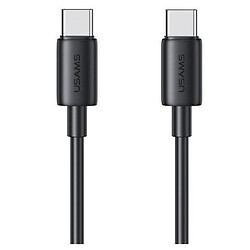 USB кабель USAMS US-SJ711 YD, Type-C, 1.0 м., Черный