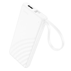 Портативна батарея (Power Bank) Hoco J129 Nature, 5000 mAh, Білий