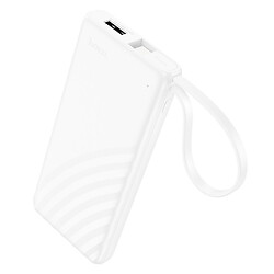 Портативна батарея (Power Bank) Hoco J129 Nature, 5000 mAh, Білий