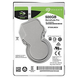 HDD-накопичувач Seagate BarraCuda Pro, 500 Гб.