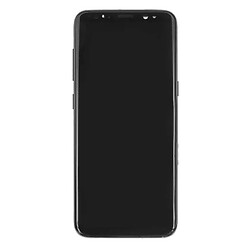 Дисплей (экран) Samsung G950 Galaxy S8, С сенсорным стеклом, С рамкой, IPS, Черный